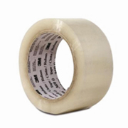 1.9-mil 3M® Hot Melt Box Tape 2"x110-yds. 371 Clear cs/36