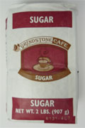 Grindstone® Café® sugar 2-lb Bag cs/20