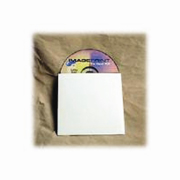 5x5" White Paperboard CD Sleeve cs/500