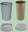 ANRT Untouchable® Round Waste Containers & Lids